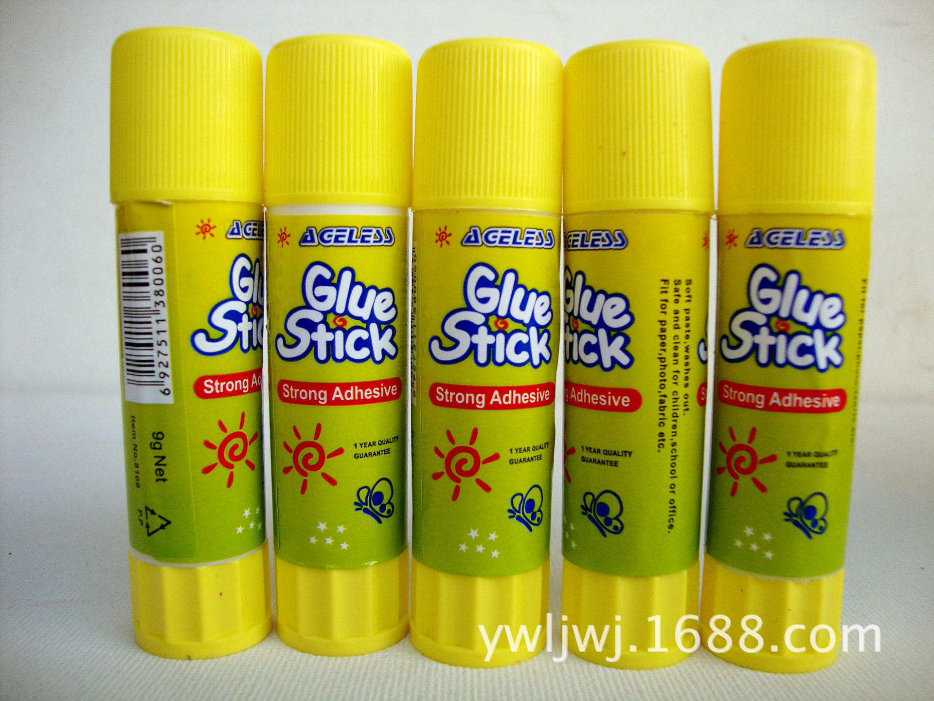 办公用品固体胶胶棒9g 盒装胶棒手工制作学习用品批发