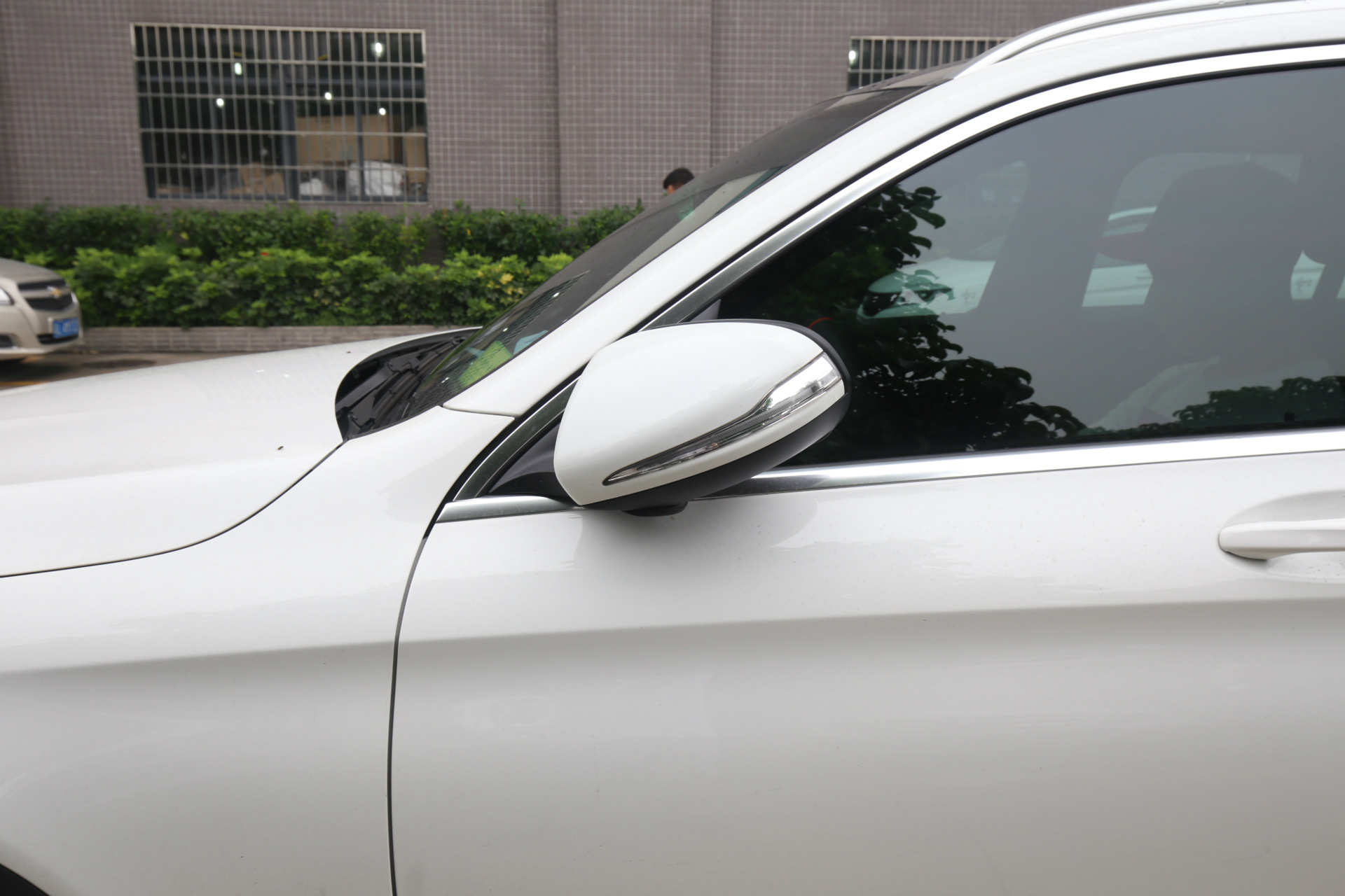 奔驰新c级改装电动折叠后视镜c180l c200lw205高配电耳倒车镜