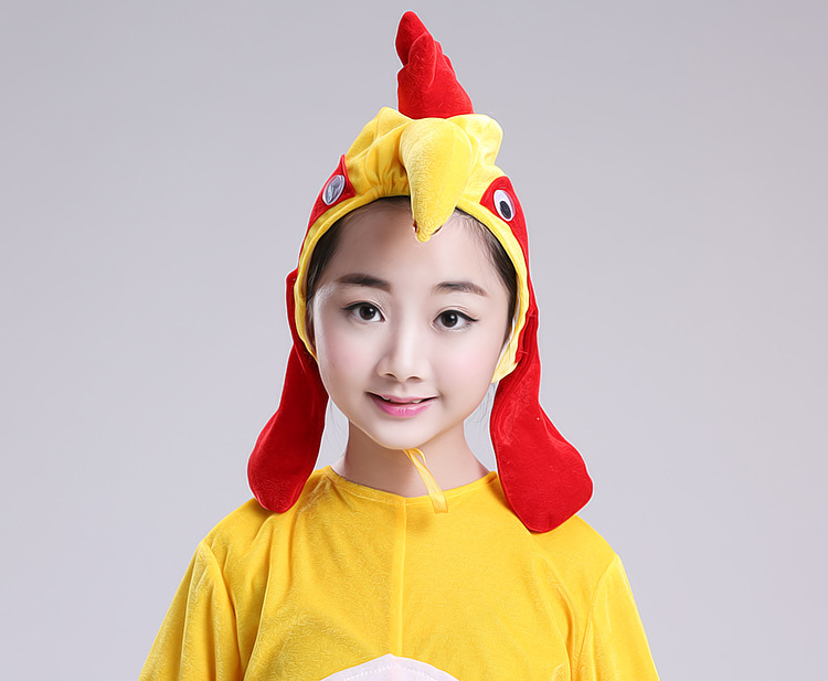 服装配饰 特种服装 民族服,舞台服 新款促销儿童大公鸡演出服表演服