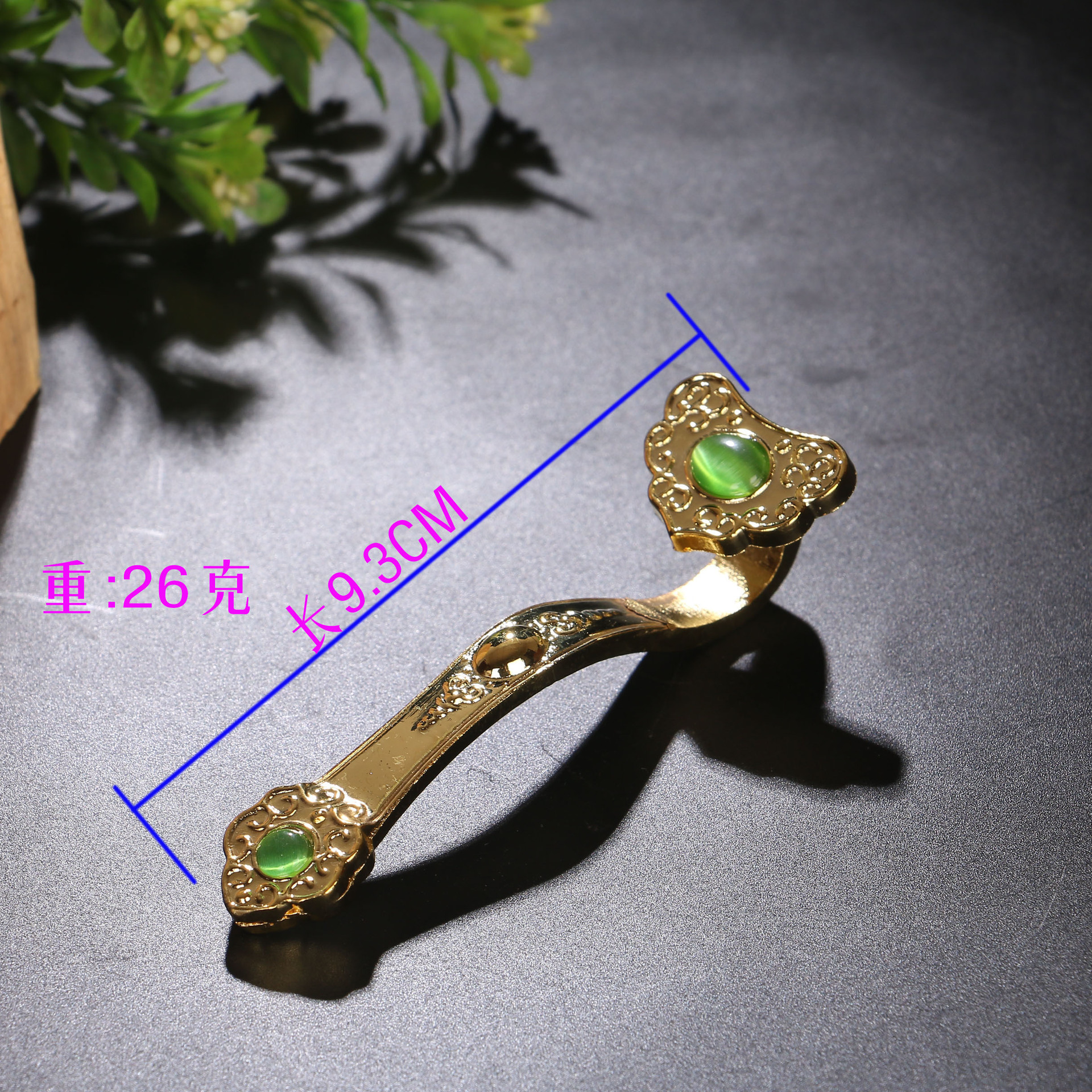 圆通佛具佛教用品 佛具法器 合金如意 家居摆饰 小电金如意