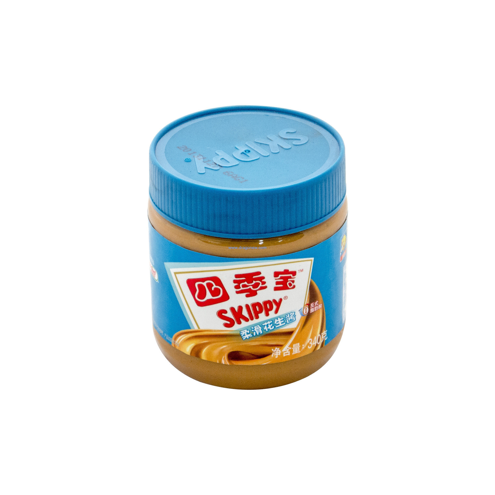 荷美尔出品 四季宝柔滑花生酱340g*12 火锅蘸料 拌面酱面包酱