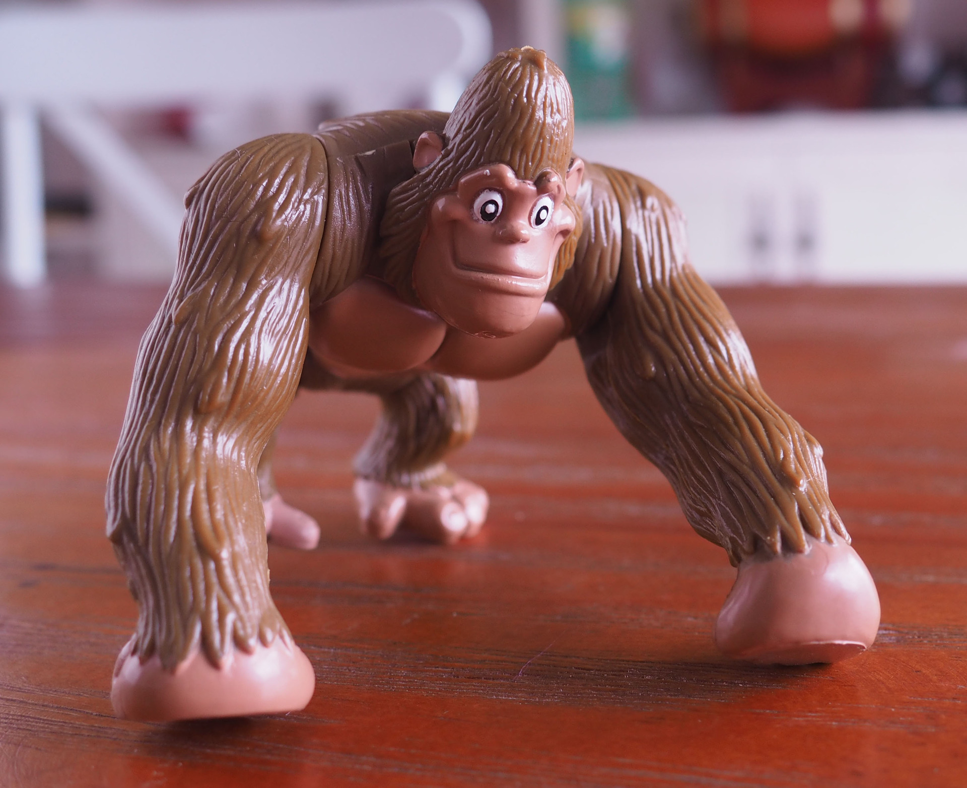 骏翱模型塑胶玩具 猩猩 雨林动物系列 地摊校边玩具 工厂直销经销