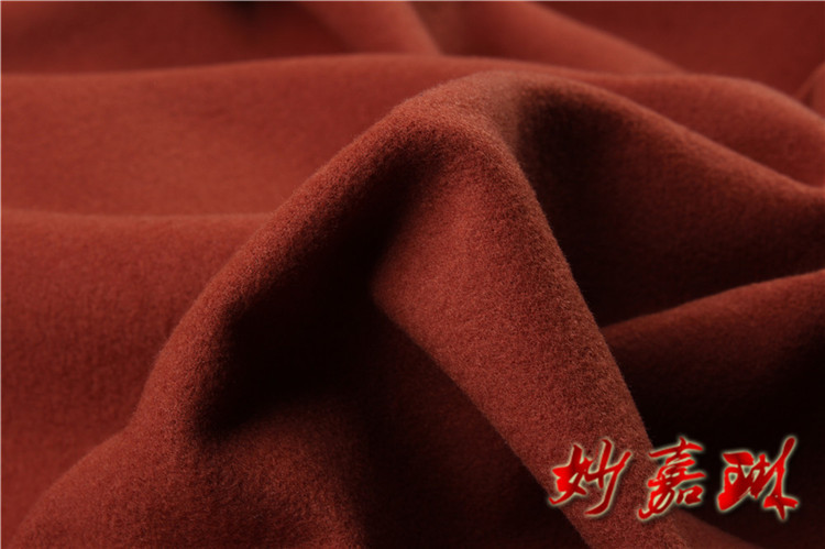 现货批发双面毛呢布料 加厚仿羊绒女装秋冬呢子大衣风衣服