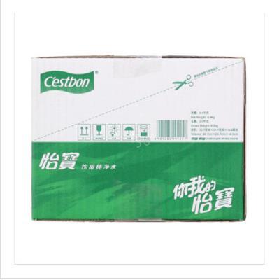 怡宝 纯净水 饮用水 350ml*24 整箱 【深圳10箱广州30箱包邮】