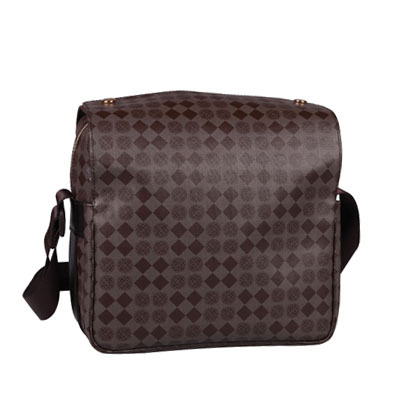 意大利绿色环保牛皮邮差包外贸原单大牌高档男