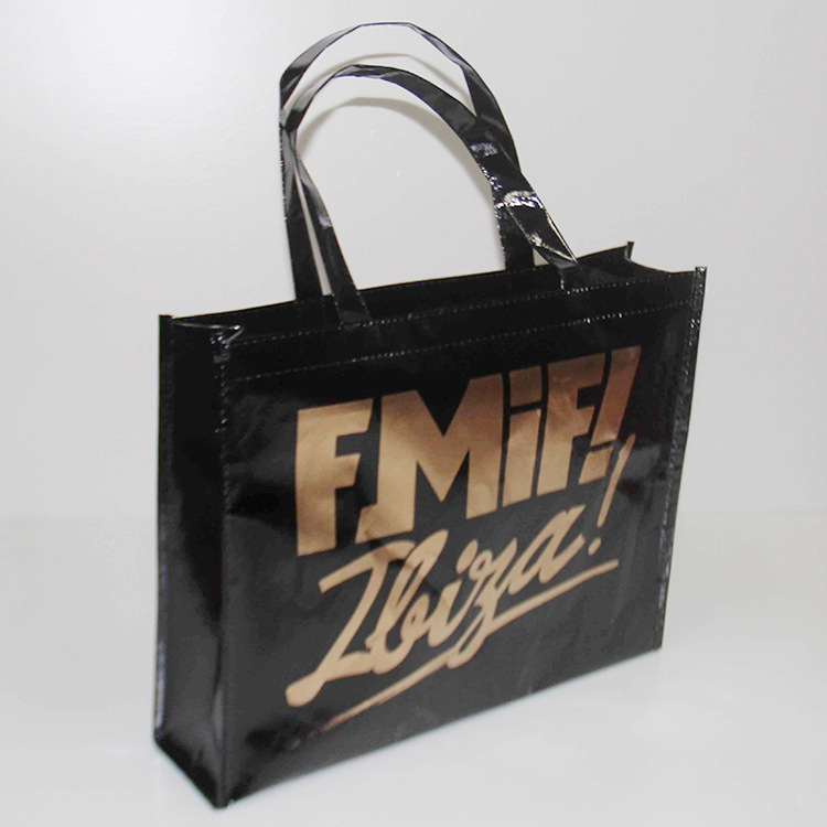 水刺无纺布袋 植绒覆膜通用布类包装袋 无纺布手提环保购物袋批发