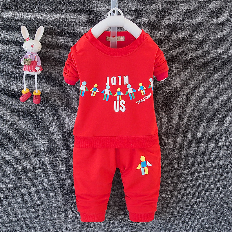 男童春秋装_童装男童2016春秋装套装新款岁婴