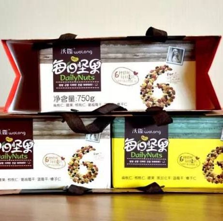 沃隆每日坚果750g比例搭配营养均衡零添加原