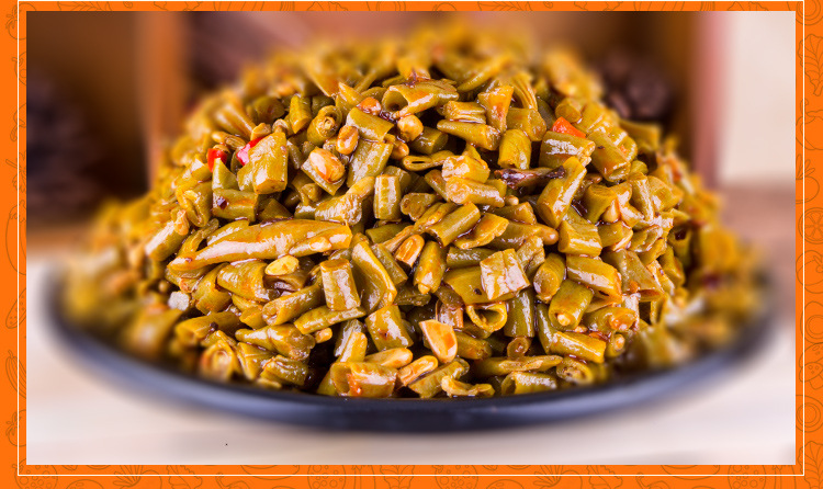 厂家直销永超酱菜红油豆角5kg散装泡菜爽口下饭泡豇豆开胃菜批发