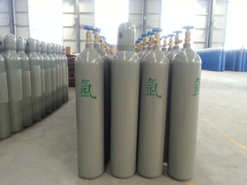 供应全新无缝钢瓶 40l氩气瓶 工业氩弧焊用 带圈帽 量大从优