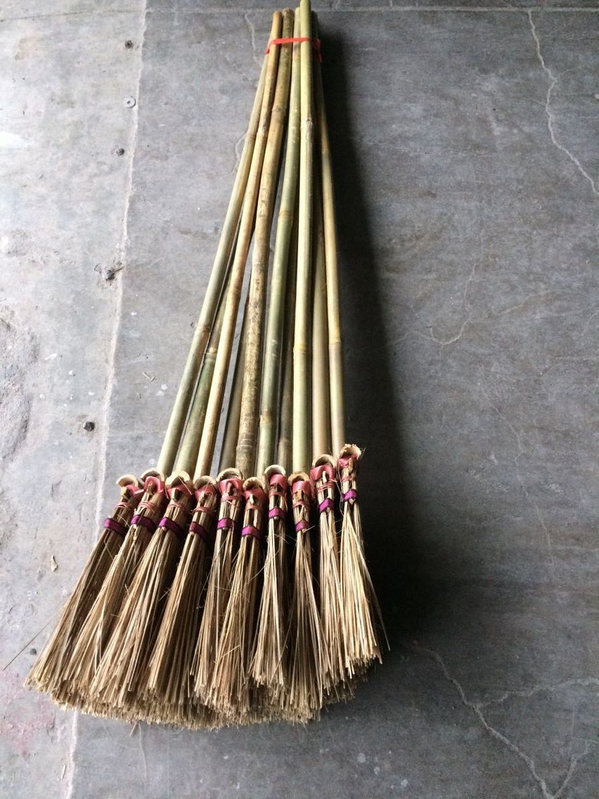 葵扫 葵扫把竹扫把 马路扫 短竹扫 扫把 短葵扫马路扫工地竹枝扫