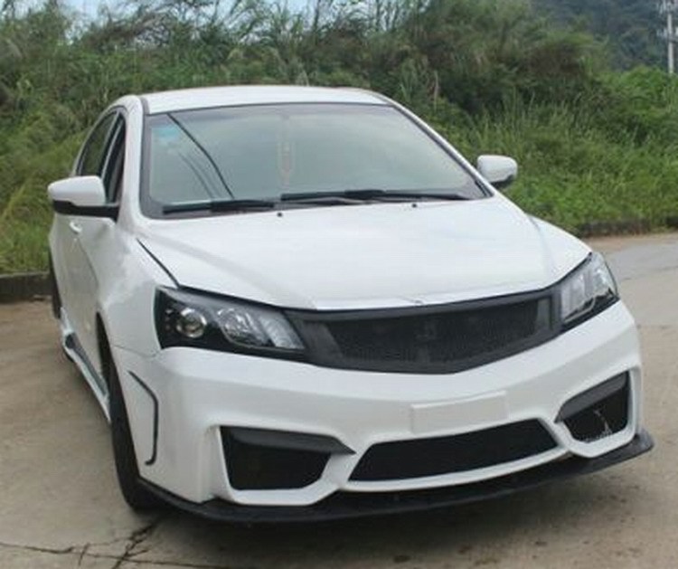 适用2014-15款吉利帝豪改装m4大包围帝豪ec7大包围前杠后杠 侧裙