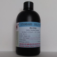 碘标准溶液0.1000mol/L（1/2I2）化析滴定试剂500ml  0.1N