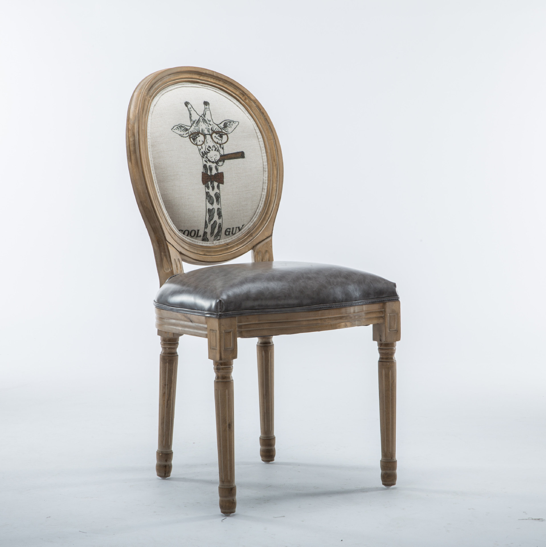 复古欧式酒店餐椅 西餐咖啡厅饭桌椅子休闲