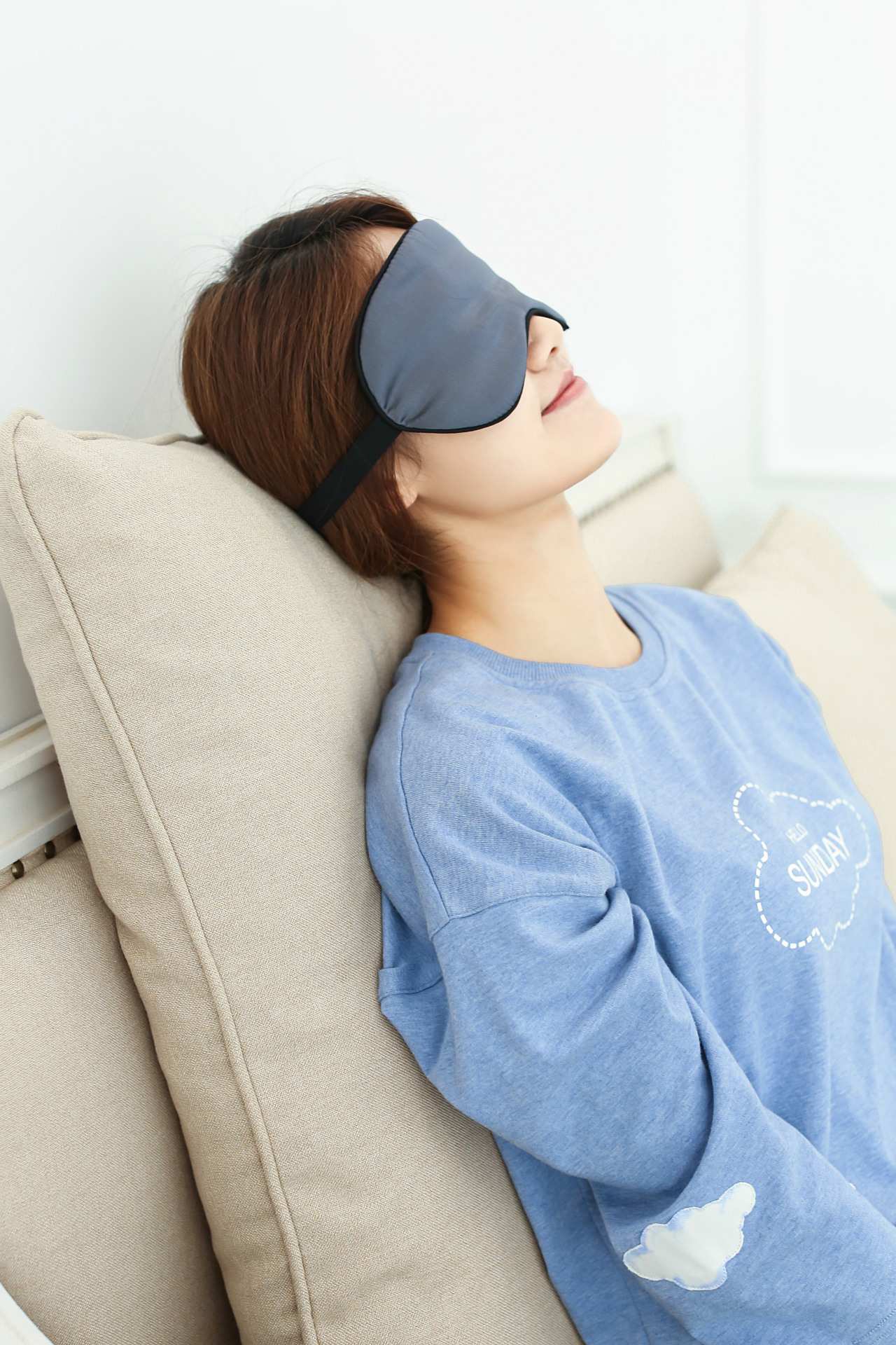 南极人真丝眼罩助睡眠护眼遮光可爱双面桑蚕丝眼罩睡觉祛黑眼圈