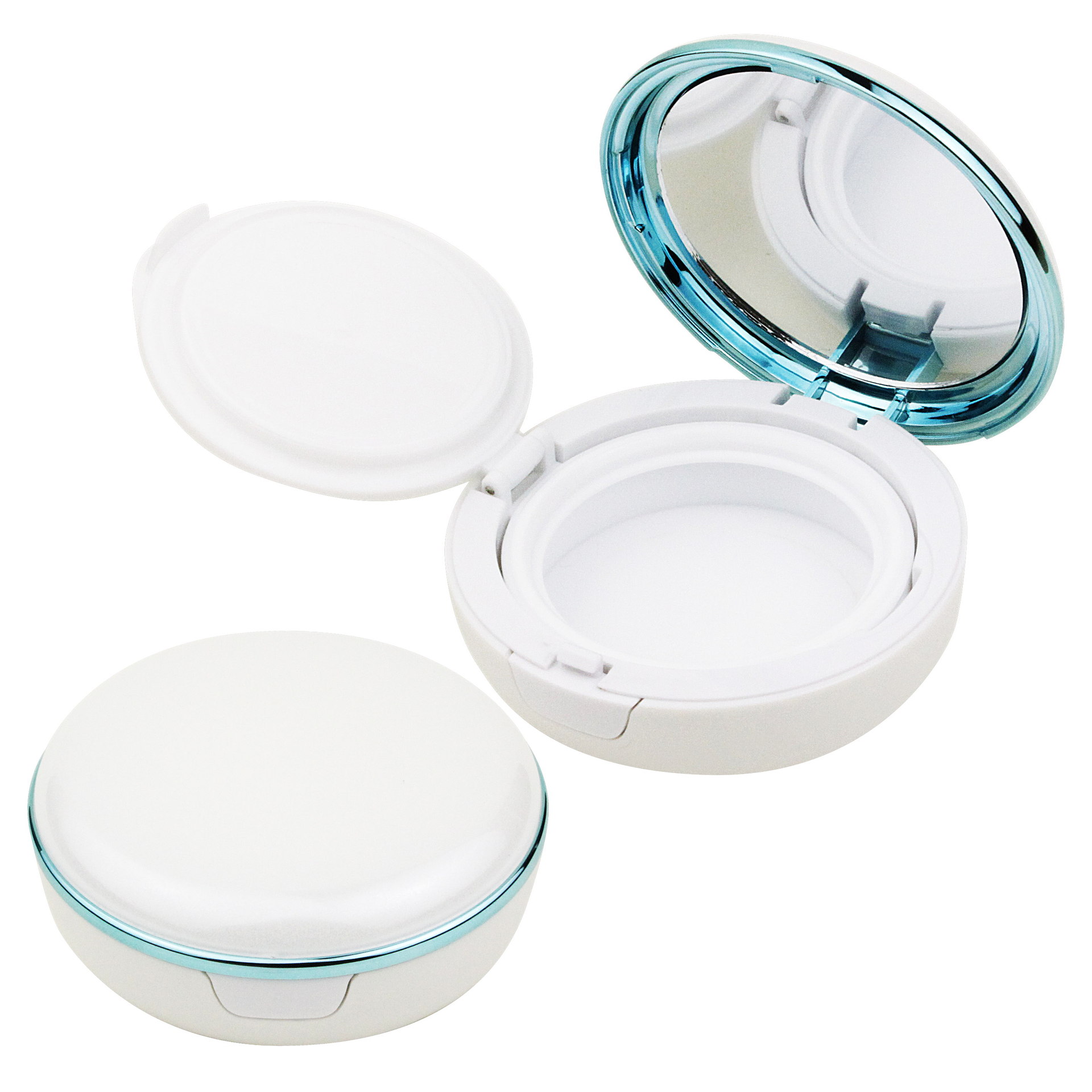 现货气垫bb霜空盒子批发气垫粉底盒化妆品包装瓶亦*博气垫包材