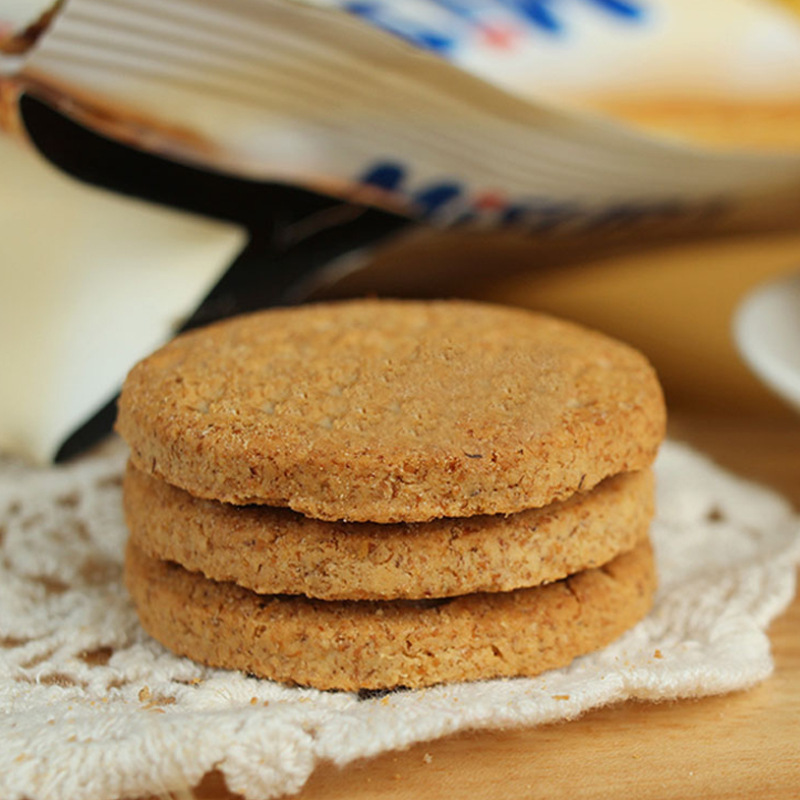 批发进口意大利misura米苏尔全麦消化饼330g*12包