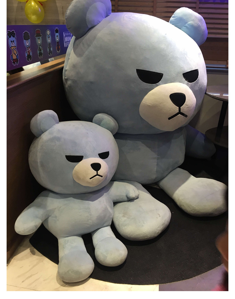 厂家直销批发爆炸熊公仔毛绒玩具酷熊抱抱熊抱枕情人节礼物送女友