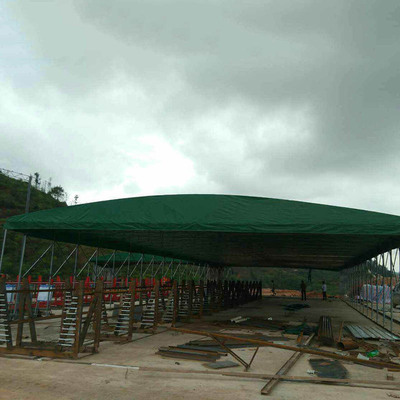 帆布涂层布推拉篷_厂家直销 帐篷帆布涂层布推拉篷 雅丝丽布pvc布车棚