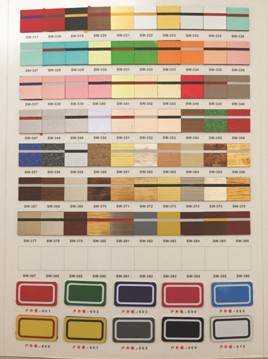 双色板 色卡 双色板雕刻加工 可定制各类标牌