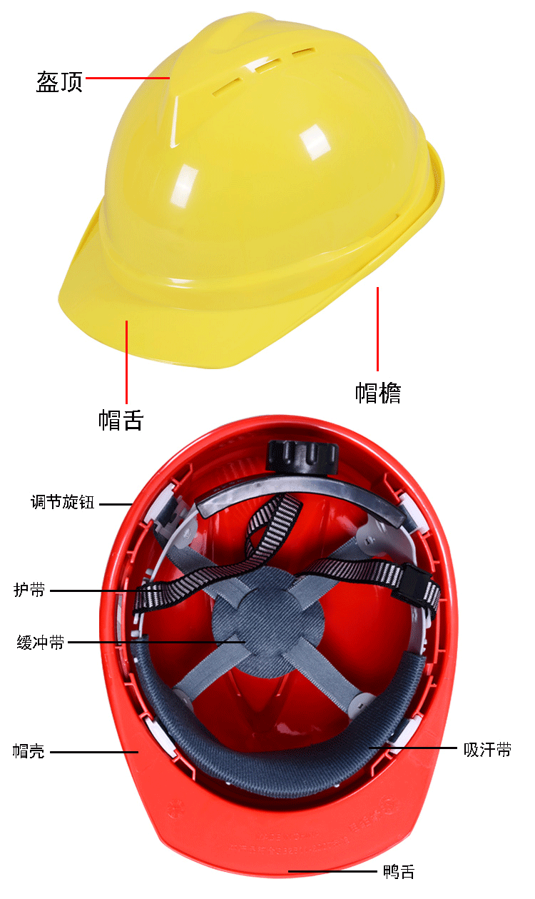 供应安全帽透气安全v型安全帽 防砸装修作业保护帽 电工防护头盔