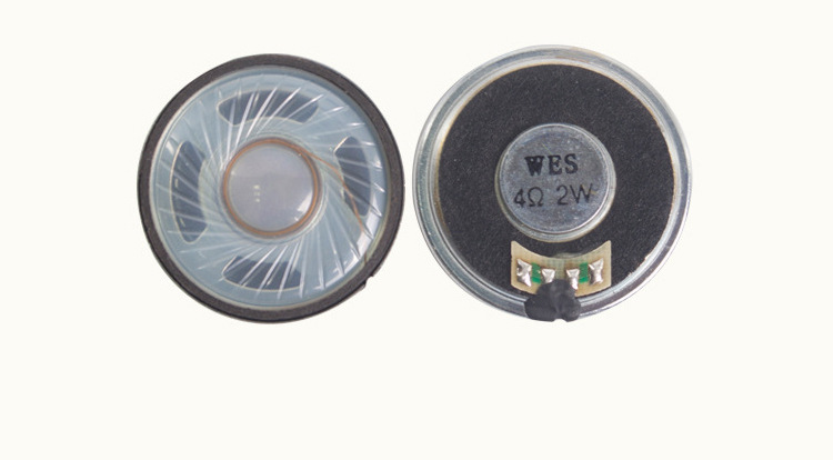 40喇叭 8欧4欧2w内磁超薄防水语音对讲灯具智能家具设备扬声器