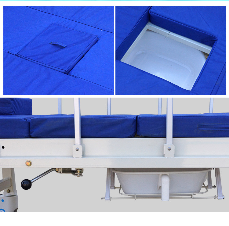 加厚护理床abs单摇双摇床 便孔床 便口床 便空床 家用医用病床