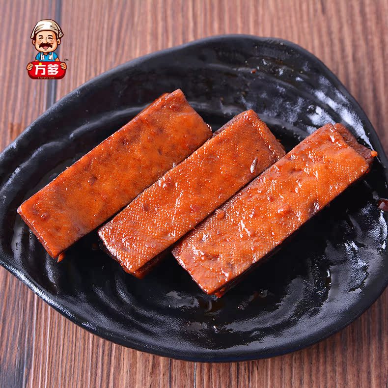平江酱干方爹鸡汁酱干250g平江特产平江干子豆腐