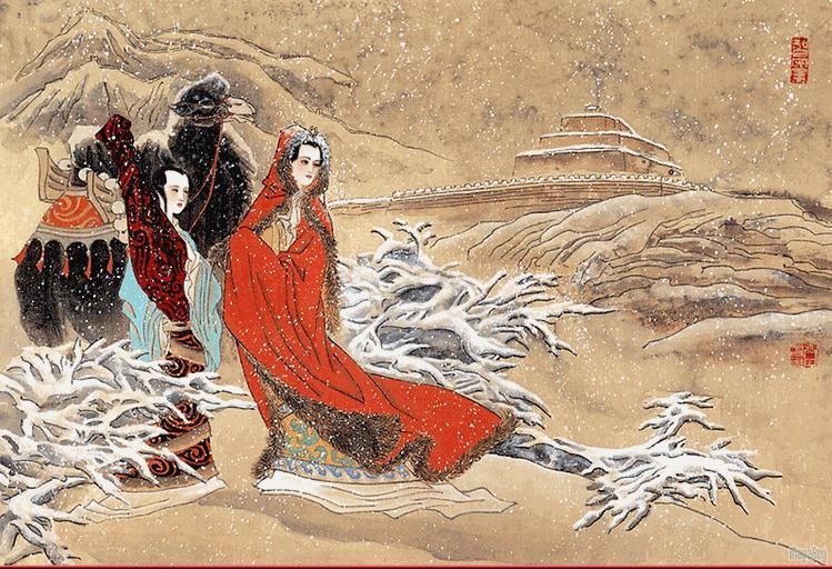 中国历史上有四大美女,今天来继续说四大美女之"落雁"王昭君!