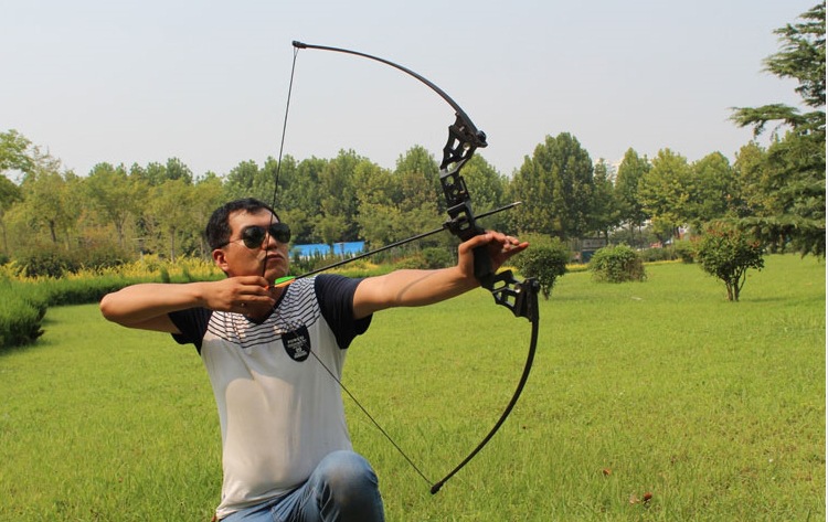 251直拉弓 猎弓 军兴弓箭弓箭黑色