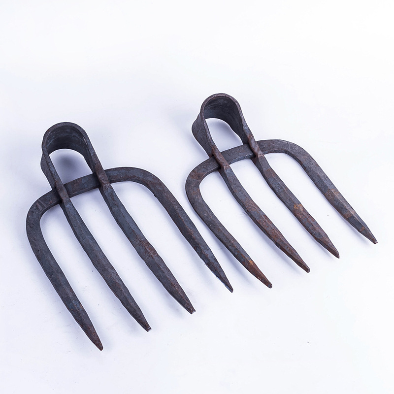 手工锻打耙子 种菜草耙四齿耙子水泥耙 厂家直销齿耙农用工具