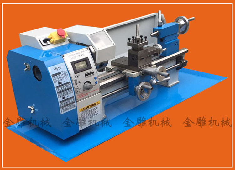 微型家用机床迷你木工车床 多功能小车床 金属加工小型车床