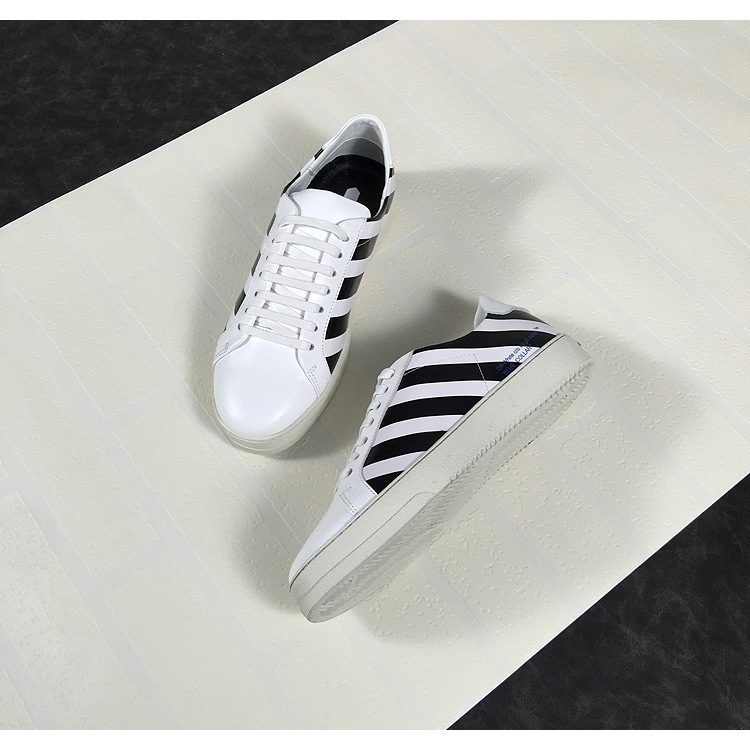 欧洲站offwhite明星同款小白鞋gd