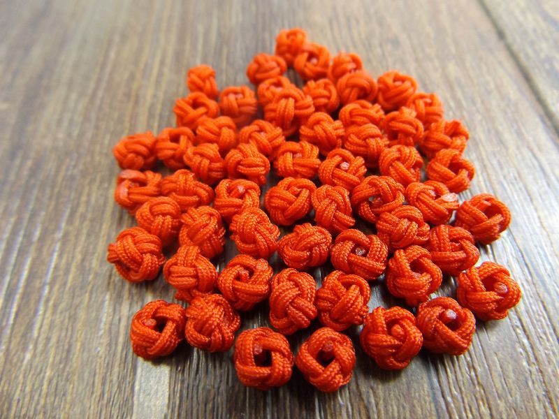 批发 菠萝扣diy手工材料菠萝结 中国结配件 6mm菠萝结 香包扣