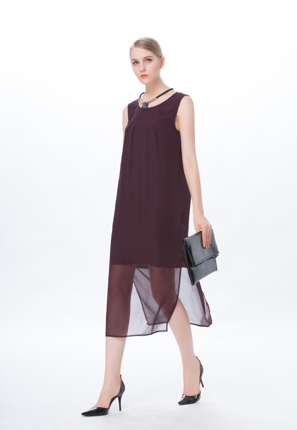 乔帛春装连衣裙休闲女装裙子品牌女装折扣批发走份