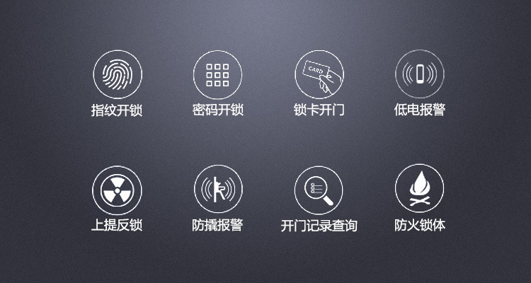厂家直销指纹锁智能密码锁电子门锁防盗门锁大门锁家用酒店公寓