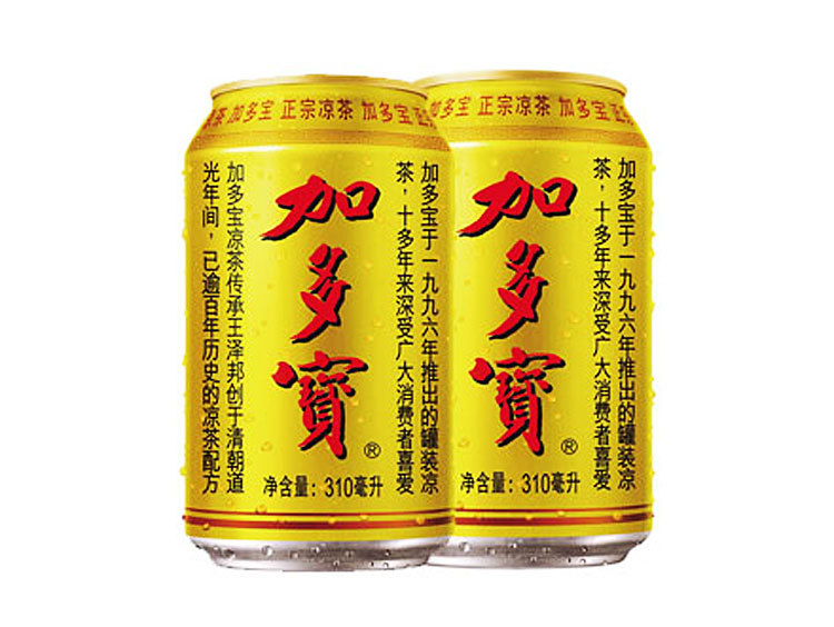 批发供应金罐加多宝加多宝凉茶310ml20罐正宗凉茶
