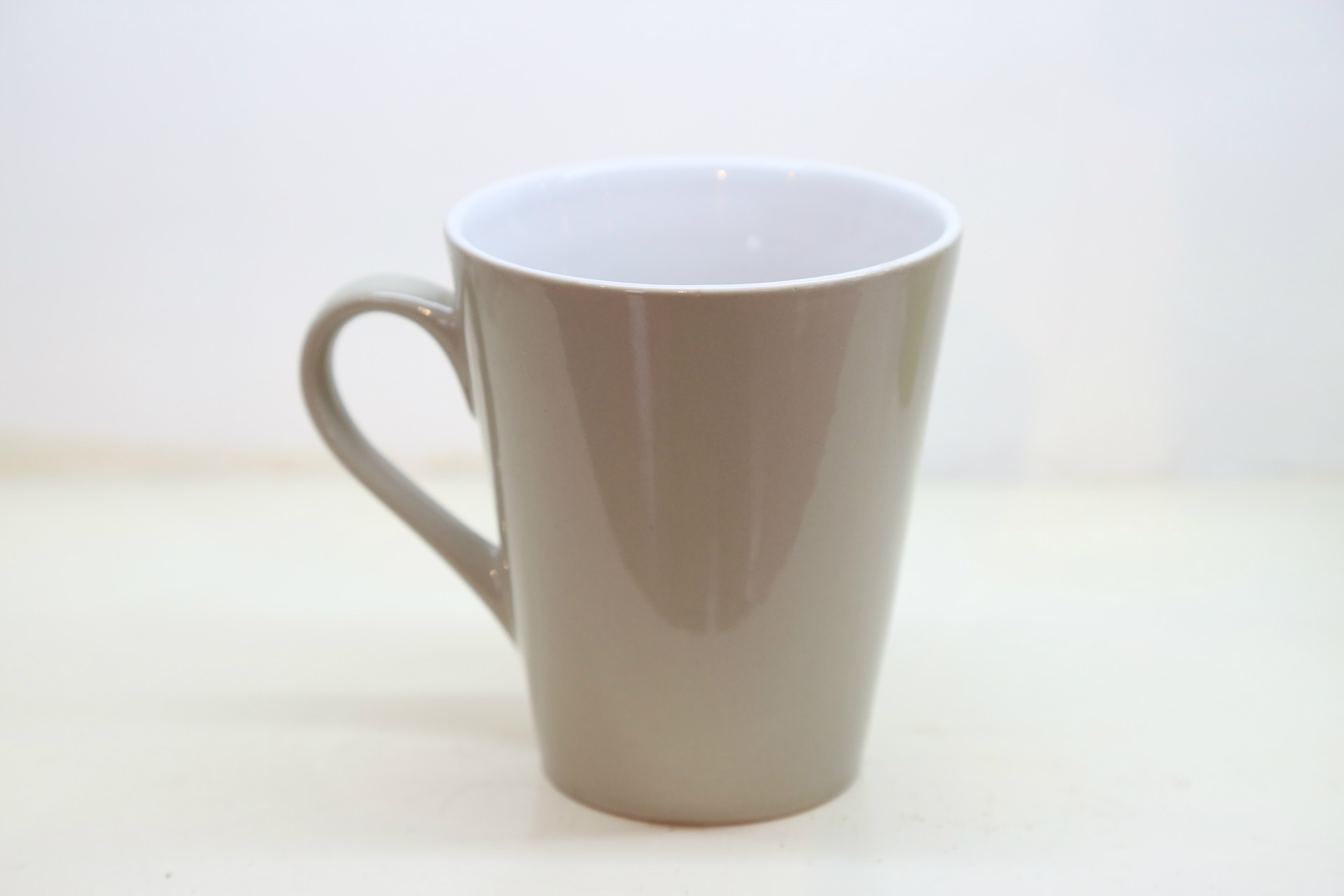 简约纯色咖啡杯水杯创意水杯陶瓷杯子个性马克杯定制log