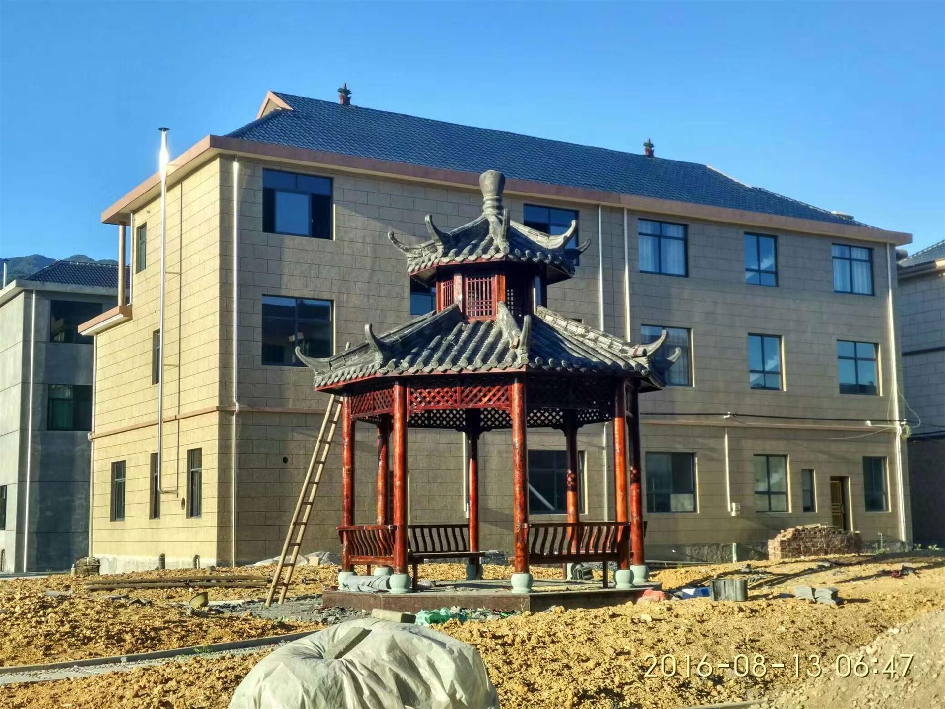 厂家供应户外防腐木实木八角仿古凉亭别墅庭院新农村景观小凉亭