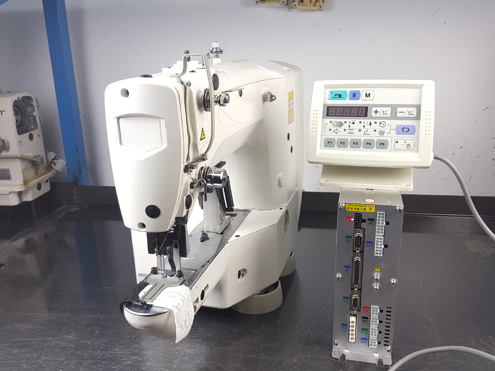 大量供应 重机款 ass1900d高速电子套结机 电脑套结机 打结机