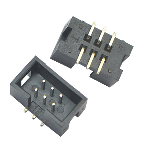 专业接插件加工2.54间距6p smt2