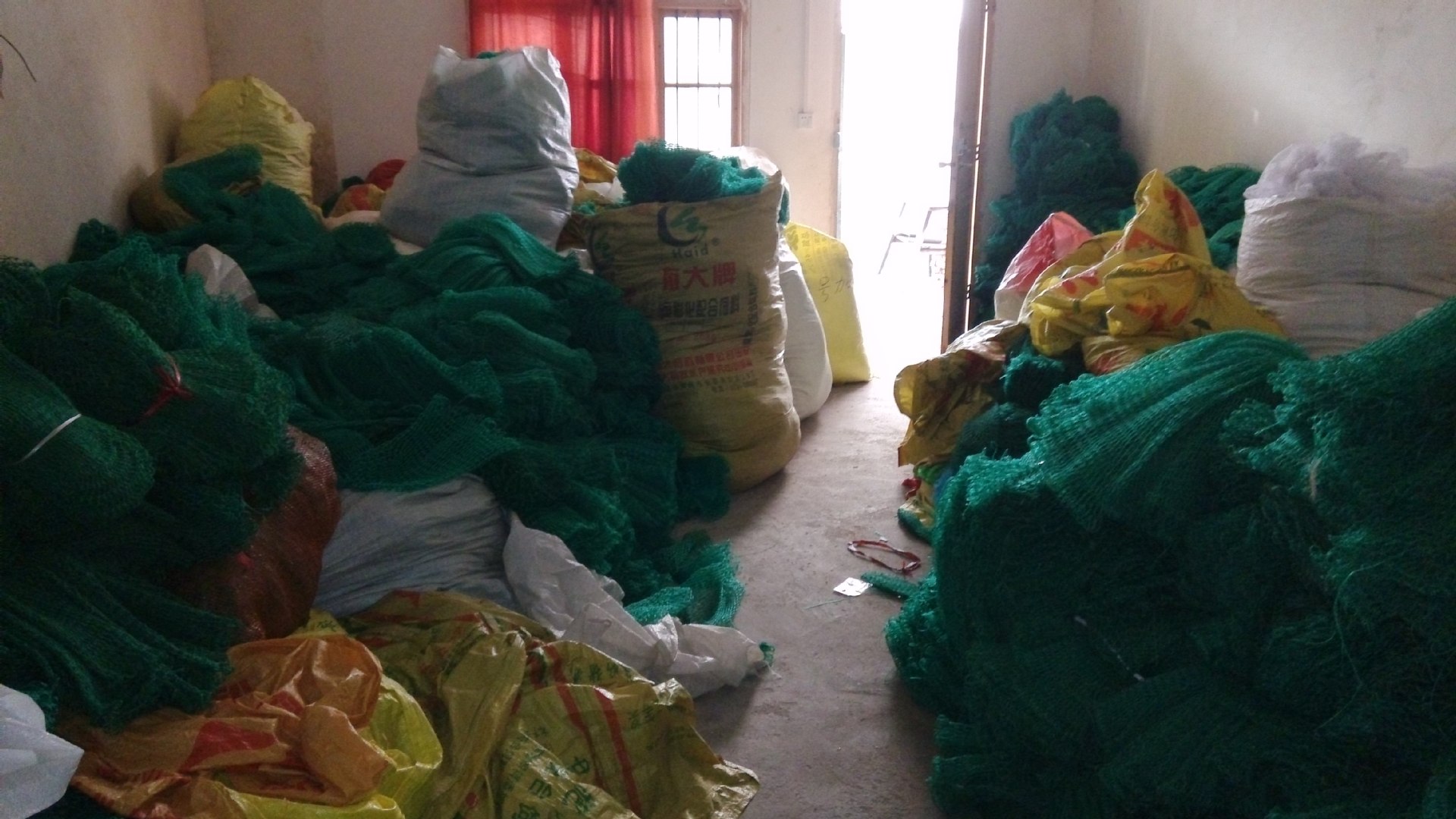 纯手工编织网兜头渔网具鱼网兜电鱼抄网网头抄鱼网鱼护篓网兜批发