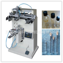 供应玻璃刻度容器印刷机PET瓶刻度试管丝印机 圆面滚印机