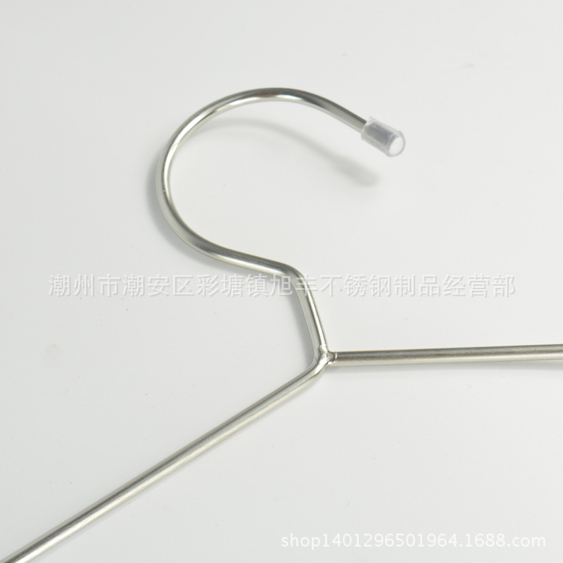 Factory Direct Sales! 3. 1mm Stainless Steel Solid Clothes Hanger Non-Slip Clothes Hanger Children's Clothes Hanger Hook Clothes Hanger Windproof