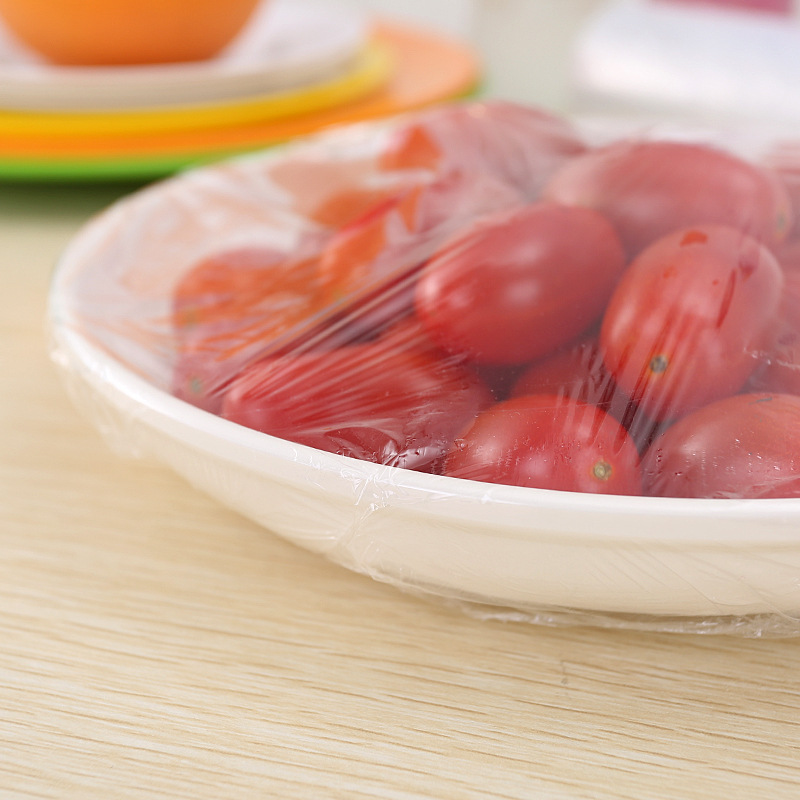 洁明雅pe保鲜膜优质环保无毒拉伸强度大100m50m20m保鲜膜