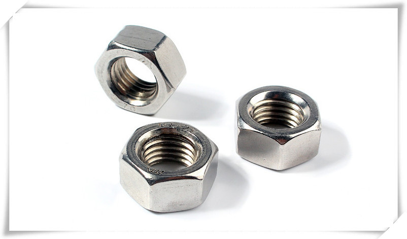 长期供应 304不锈钢六角螺母 六角螺母 六角螺帽m4/m6/m8/m10/m20