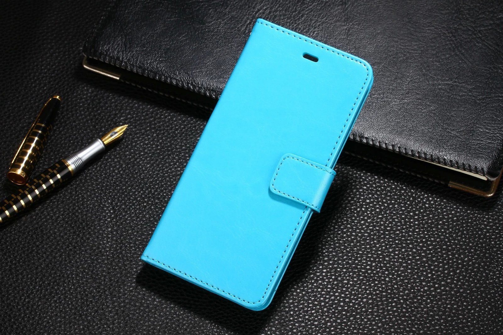 小米5手机小米4s手机套**简约防摔外壳mi5男女翻盖式保护套皮套