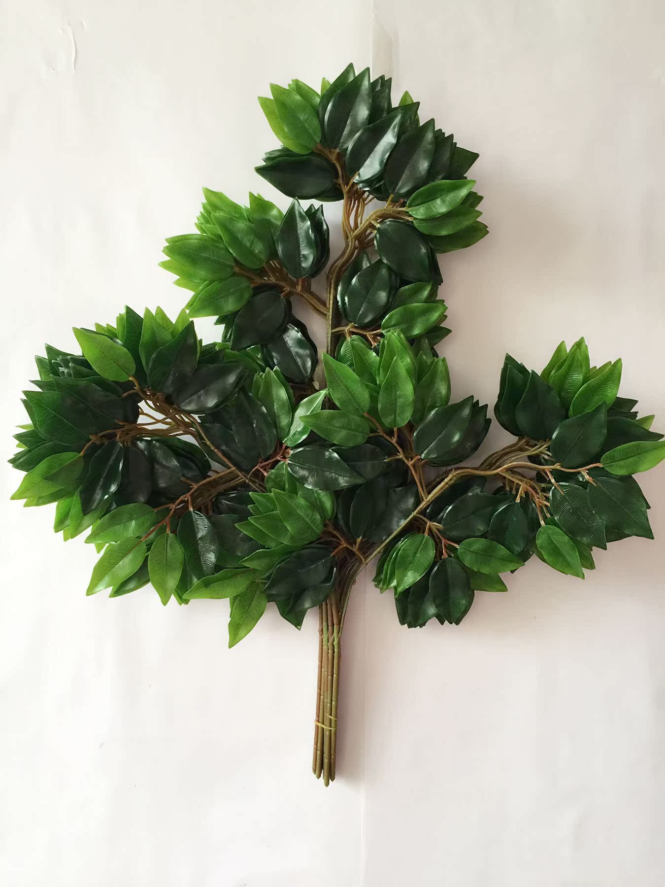 仿真榕树叶仿真树叶叶子园林装饰叶子假枫叶假树叶工程用树叶批发