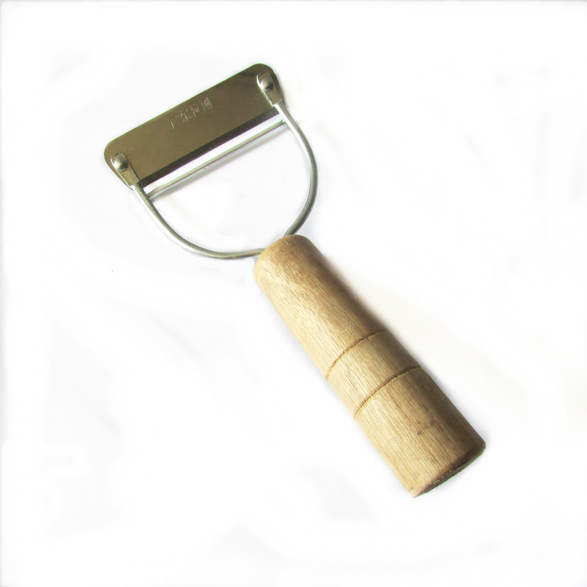 批发不锈钢木柄四用刨子 厨房多功能苹果削皮刀 水果削皮器一元店