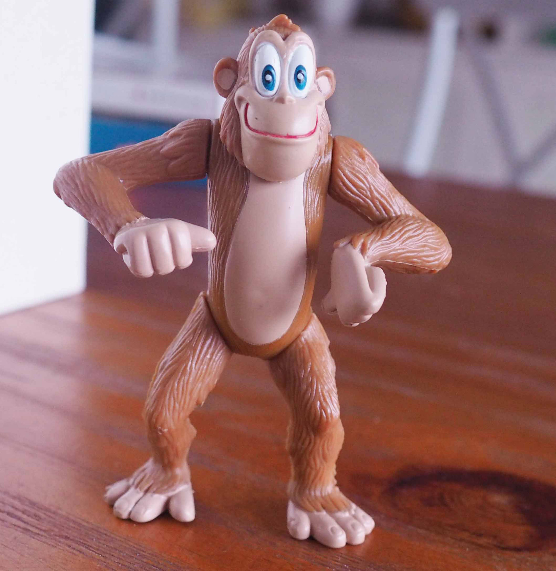 骏翱塑胶玩具 猴子模型 雨林动物 学前认知 识物辨色 厂家爆款